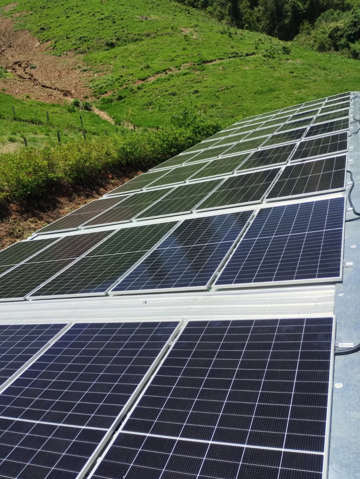 Instalação solar Skalle — Industrial, Poços de Caldas